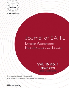 Cover of JEAHIL 1/2019.