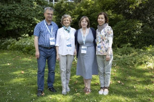 Four members of the Editorial group in Basel.